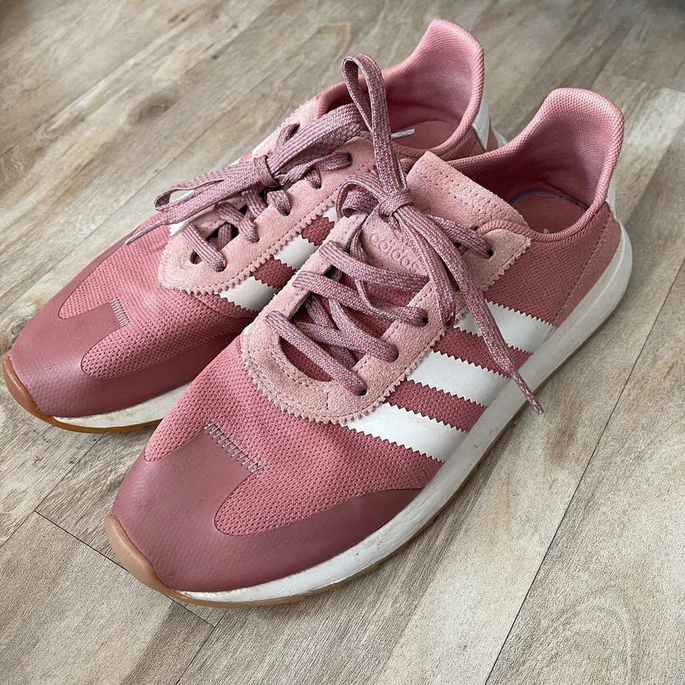 Adidas Salmon Flashback Pink Sneakers